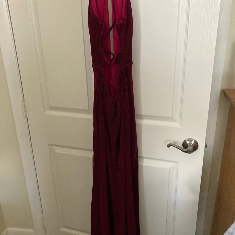 La Femme sparkly prom dress, size 2 - Picture 5 of 5